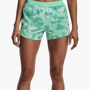 Under Armour Women's Green Athletic Shorts L